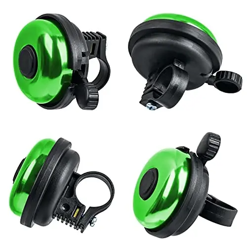 Xthuge Classic Bike Bell, Aluminum Bicycle Bell, Loud Crisp Clear Sound Bicycle Bike Bell for Adults Kids - 11