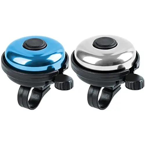 Xthuge Classic Bike Bell, Aluminum Bicycle Bell, Loud Crisp Clear Sound Bicycle Bike Bell for Adults Kids 