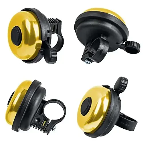 Xthuge Classic Bike Bell, Aluminum Bicycle Bell, Loud Crisp Clear Sound Bicycle Bike Bell for Adults Kids - 4