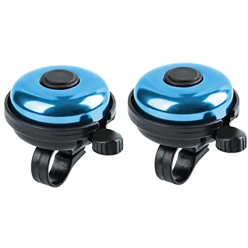 Xthuge Classic Bike Bell, Aluminum Bicycle Bell, Loud Crisp Clear Sound Bicycle Bike Bell for Adults Kids 