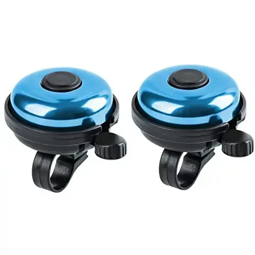 Xthuge Classic Bike Bell, Aluminum Bicycle Bell, Loud Crisp Clear Sound Bicycle Bike Bell for Adults Kids - 1