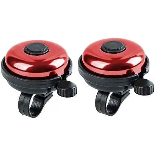 Xthuge Classic Bike Bell, alyuminiy velosiped qo'ng'irog'i, kattalar va bolalar uchun baland tiniq ovozli velosiped qo'ng'irog'i - 1