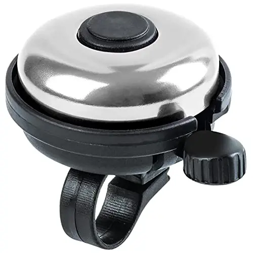 Xthuge Classic Bike Bell, Alyuminiy Velosiped Qo'ng'irog'i, Kattalar va Bolalar uchun Baland va Tiniq Velosiped Qo'ng'irog'i 