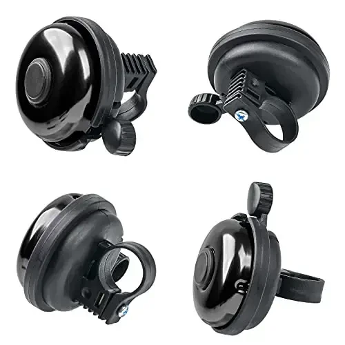 Xthuge Classic Velosiped Qo'ng'irog'i, Alyuminiy Velosiped Qo'ng'irog'i, Kattalar va Bolalar uchun Baland Tiniq Tovushli Velosiped Qo'ng'irog'i - 4