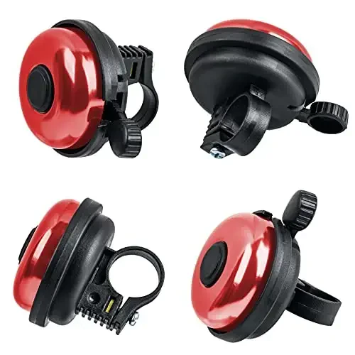 Xthuge Classic Bike Bell, Aluminum Bicycle Bell, Loud Crisp Clear Sound Bicycle Bike Bell for Adults Kids - 4