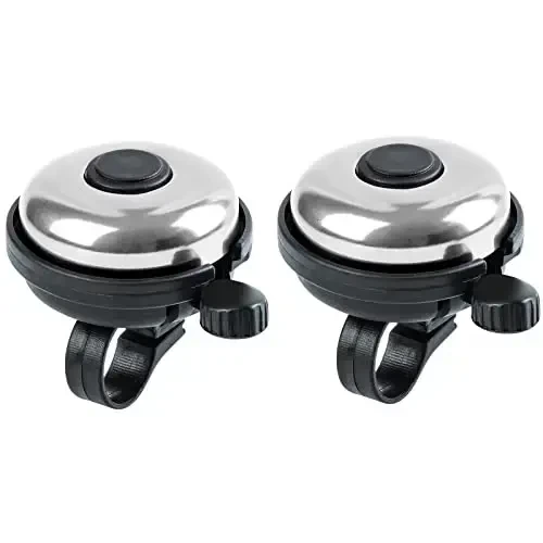 Xthuge Classic Bike Bell, Aluminum Bicycle Bell, Loud Crisp Clear Sound Bicycle Bike Bell for Adults Kids - Xthuge