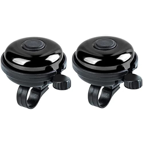 Xthuge Classic Bike Bell, Aluminum Bicycle Bell, Loud Crisp Clear Sound Bicycle Bike Bell for Adults Kids - Xthuge