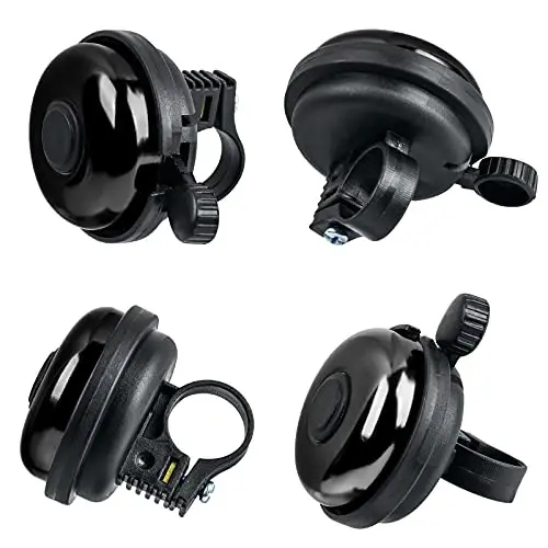 Xthuge Classic Bike Bell, Aluminum Bicycle Bell, Loud Crisp Clear Sound Bicycle Bike Bell for Adults Kids - 3