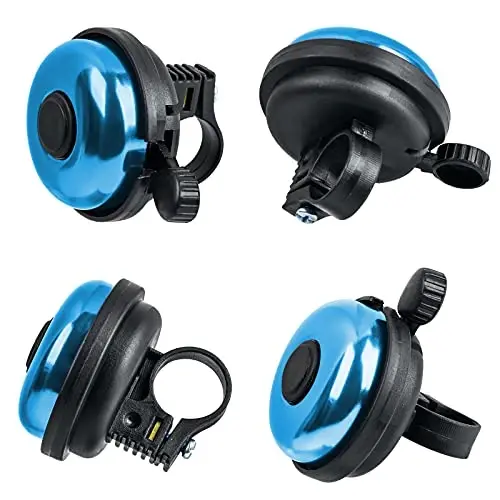 Xthuge Classic Bike Bell, Aluminum Bicycle Bell, Loud Crisp Clear Sound Bicycle Bike Bell for Adults Kids - 4