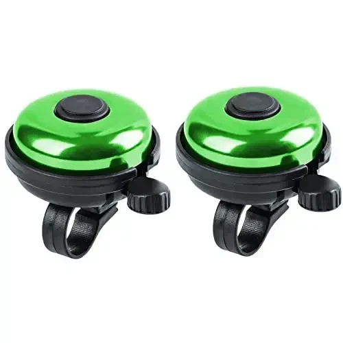 Xthuge Classic Bike Bell, Aluminum Bicycle Bell, Loud Crisp Clear Sound Bicycle Bike Bell for Adults Kids 