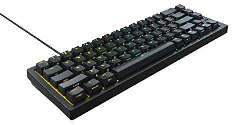 Xtrfy K5 Compact Gaming Keyboard RGB Wired US Layout (Black) - 6