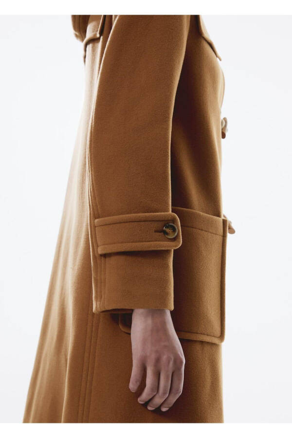 Худи из смесовой шерсти - 7