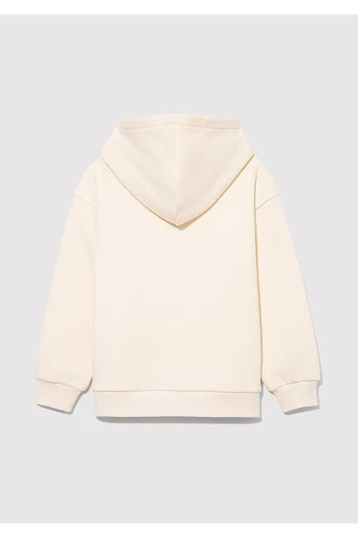 Худи с капюшоном и логотипом, бежевый 6s10052-70072 - 2