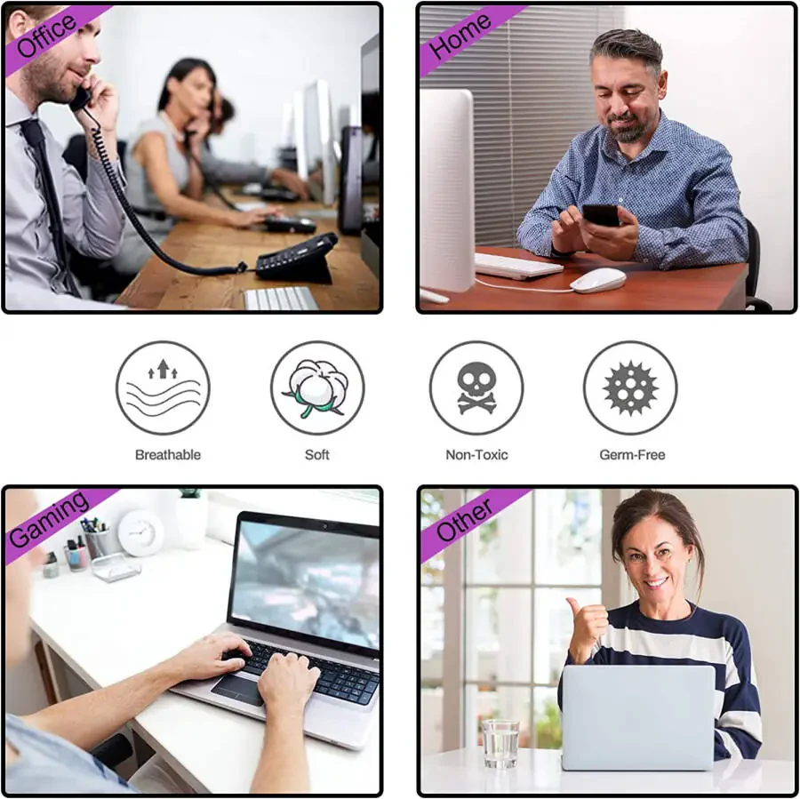 XXL O'yin Sichqoncha Pad, katta klaviatura mat, stol dekorasi, ish, o'yin, ofis, uy uchun sirpanmas to'qima taglik va tikilgan chekkalari. - 8