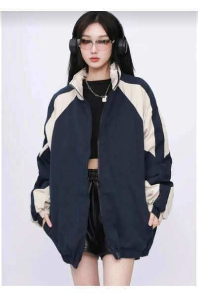 Y2K Retro Oversized Jacket - 3