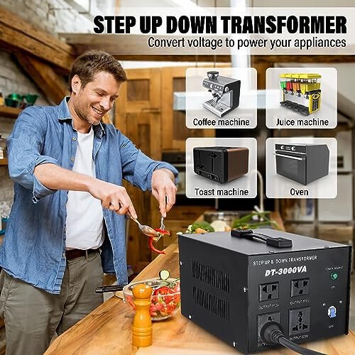 YaeCCC 3000VA Voltage Transformer Power Converter 110V/220V Converter AC-AC 3000VA - Yaeccc (1)