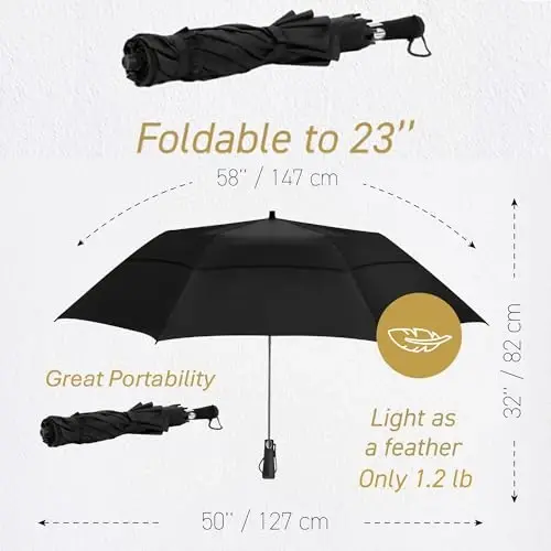 EEZ-Y Folding Golf Umbrella - 2