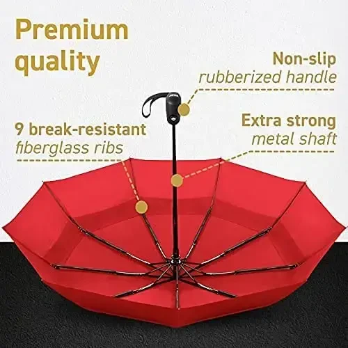 EEZ-Y Folding Golf Umbrella - 5