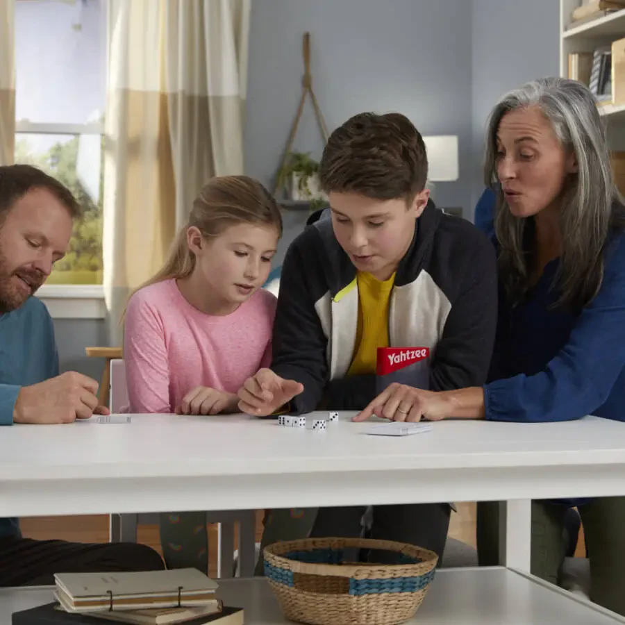 YAHTZEE Classic, Game for Kids Ages 8+, for 2+ Players, Includes Shaker and Dice - 7