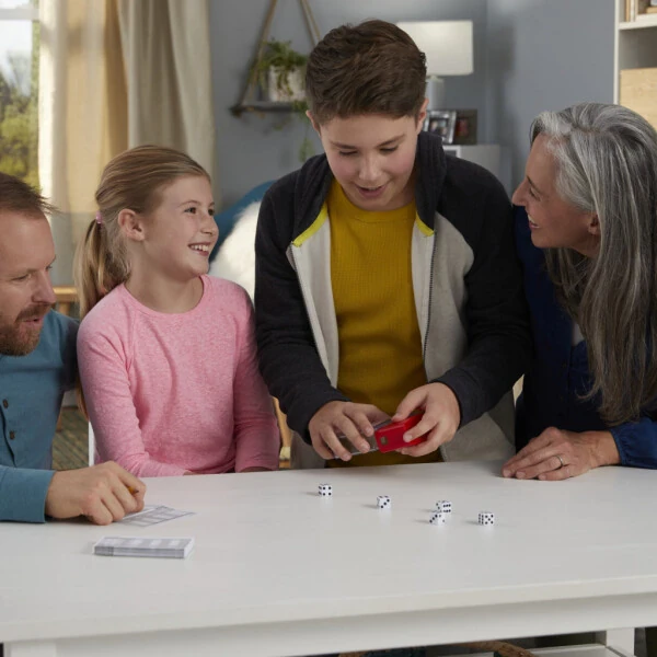 YAHTZEE Classic, Game for Kids Ages 8+, for 2+ Players, Includes Shaker and Dice - 9