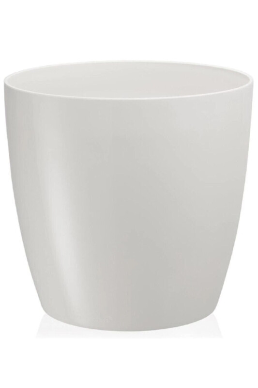 Yakut Flower Pot Cracked White 22 Liters - SERİNOVA