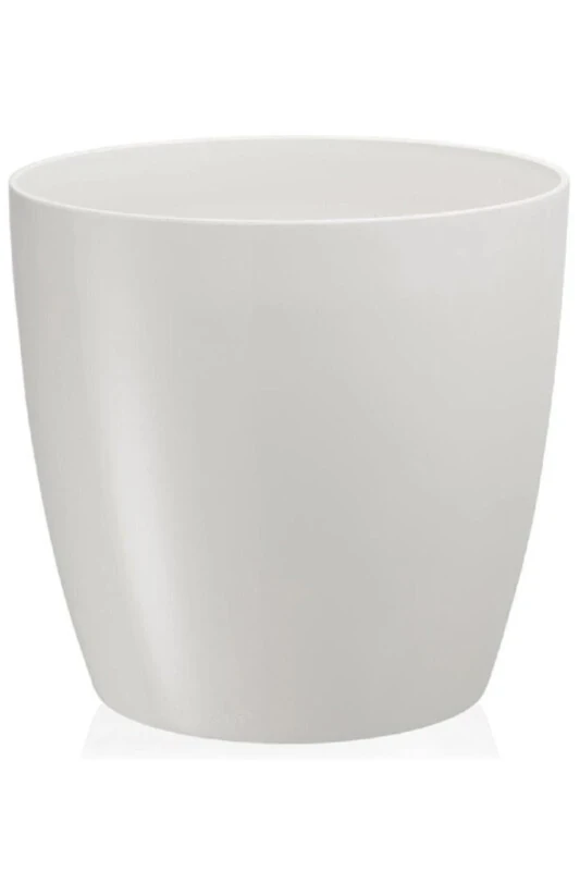 Yakut Flower Pot Cracked White 22 Liters - SERİNOVA