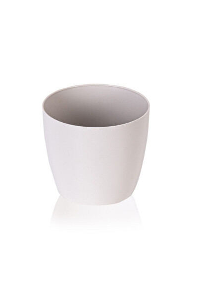 Yakut Pot No.4 7.4 Liter Glossy Off-White - SERİNOVA