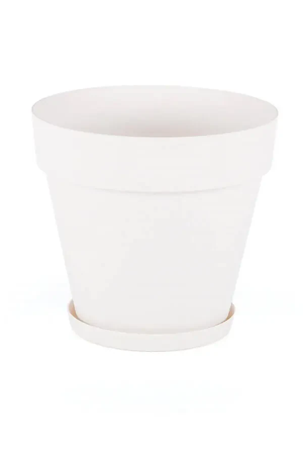 Yalı Pot 1.7 Liters Broken White | Decorative Pot 1.7 Lt - 2