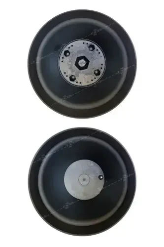 Yalı Saksı 76 Litre No8 Mocha Kahve 55cm Tabaklı Drenajlı Izgaralı Mat Plastik Çiçek Saksısı-76L KAHVE - 3