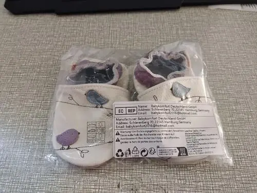 YALION Soft Leather Baby Shoes Moccasins Slip-on Boys Girls Slippers with Elastic Ankle, Anti-Slip First Walking Crib Shoes for Infant Toddlers - 6