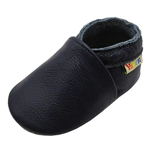 YALION Baby Shoes Boys Girls Soft Soles Slip-Resistant Crib Shoes Toddler Infant Slip On Slippers First Walking Shoes 