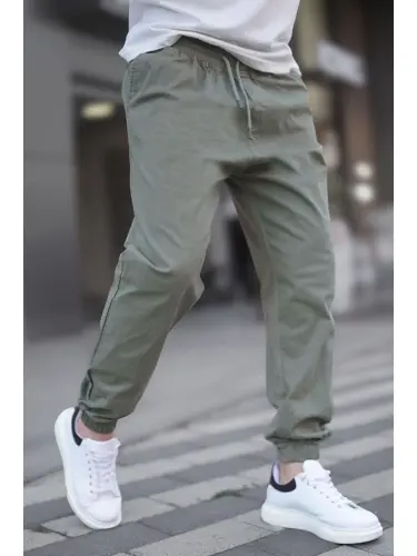 Yalpiz yashil rangli erkin uslubdagi jogger shim 6853-Yashil - LC WAIKIKI (1)