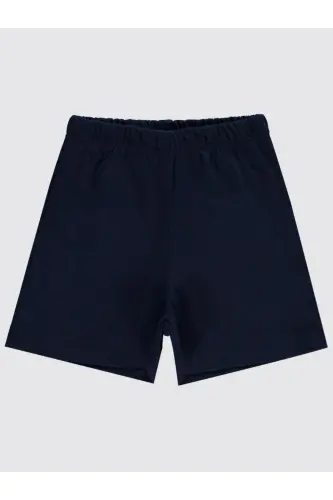 Yandan Dikişli 6-18 Ay Unisex Şort - Lacivert 6-9 Ay-Lacivert - CIVIL BABY (1)