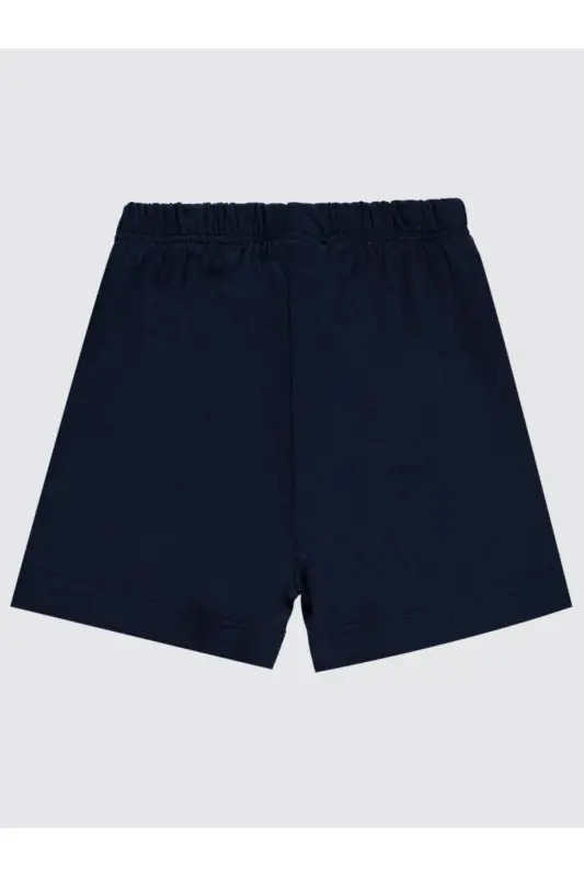 Yandan Dikişli 6-18 Ay Unisex Şort - Lacivert 6-9 Ay-Lacivert - CIVIL BABY