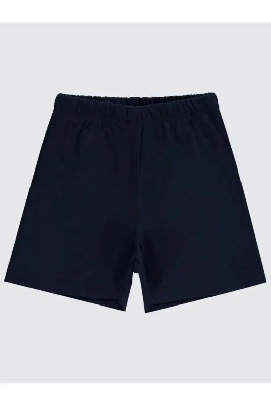 Yandan Dikişli 6-18 Ay Unisex Şort - Lacivert 6-9 Ay-Lacivert - 2