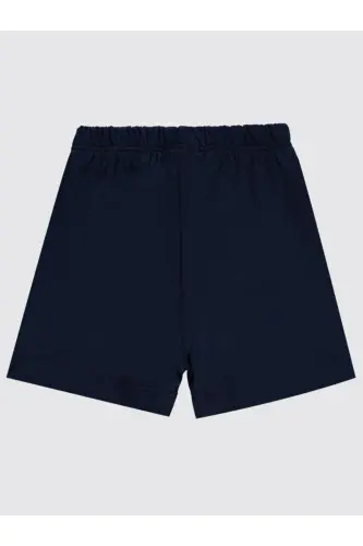 Yandan Dikişli 6-18 Ay Unisex Şort - Lacivert 6-9 Ay-Lacivert 