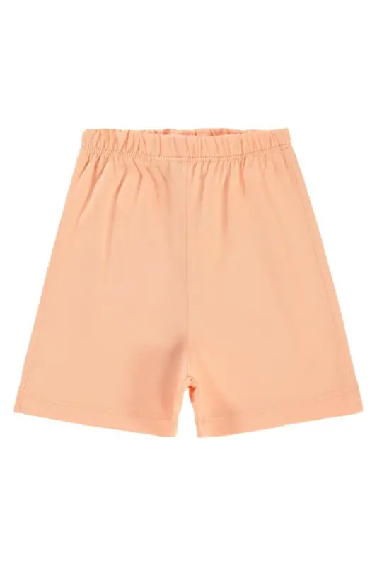 Yandan Dikişli 6-18 Ay Unisex Şort - Pudra 18-24 Ay - Somon - CIVIL BABY