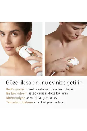 Yangi avlod IPL tuklarni olib tashlash qurilmasi simli lazer epilatsiyasi- L'oreal Paris terini parvarish qilish to'plami - BRAUN (1)