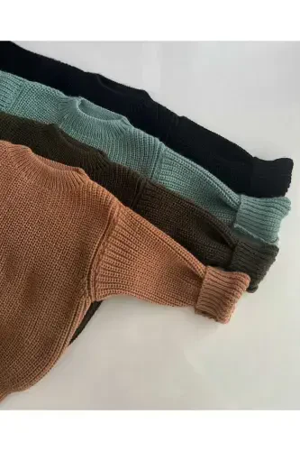 Yangi mavsum ekstra egiluvchan velo yoqasi unisex chaqaloq & bolalar ko'ylagi (0-5 yosh) - NIMINI KIDS (1)