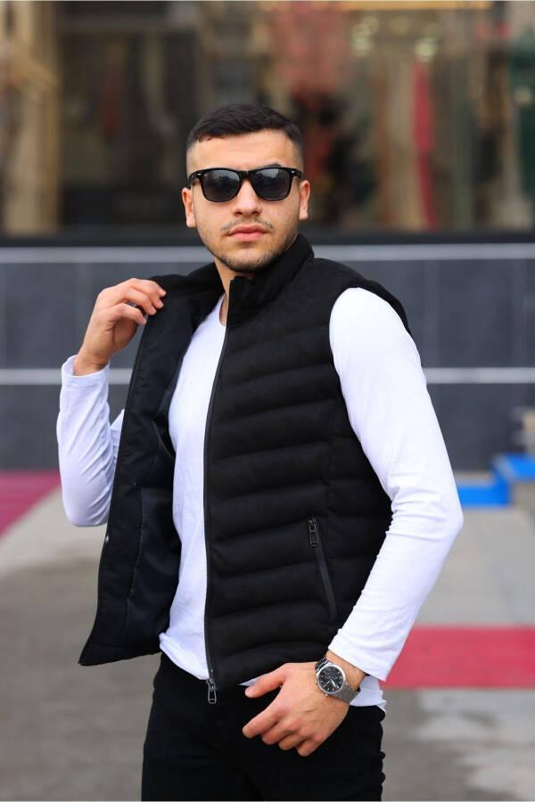 Yangi Mavsum Erkaklar uchun Puffer Charm Vest - 2