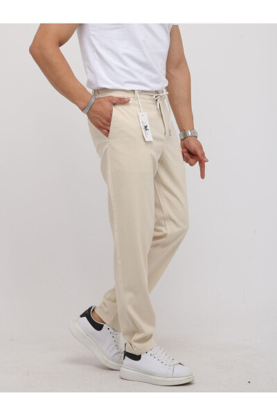 YANGI MAVSUM YARIM ELASTIK JOGGER SHALVAR - 5