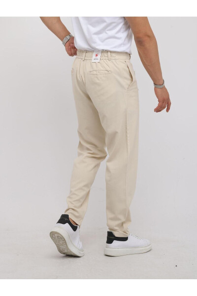 YANGI MAVSUM YARIM ELASTIK JOGGER SHALVAR - 3