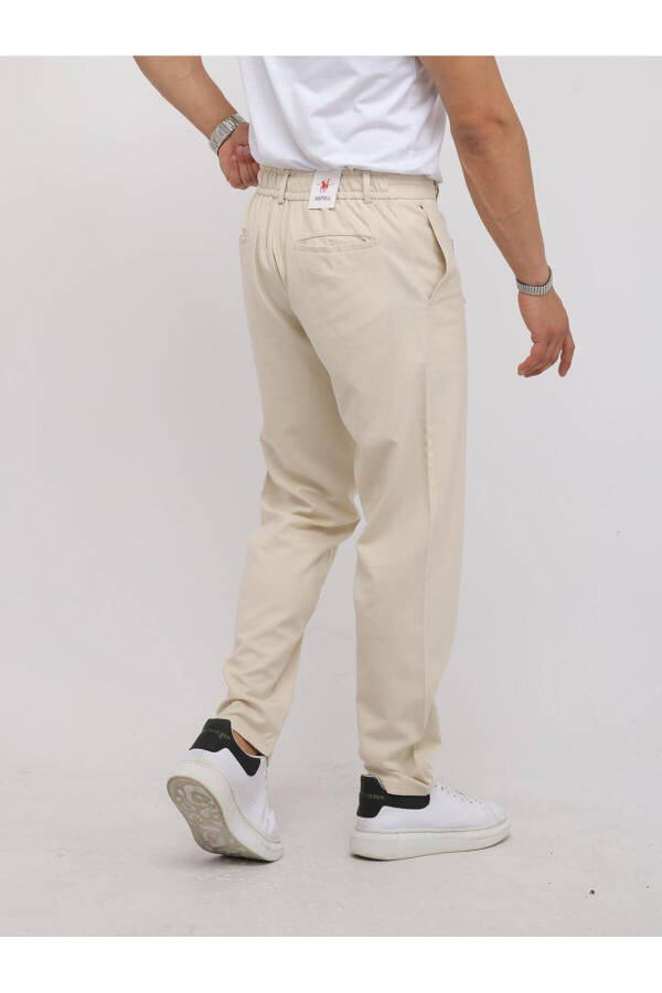 YANGI MAVSUM YARIM ELASTIK JOGGER SHALVAR - 3