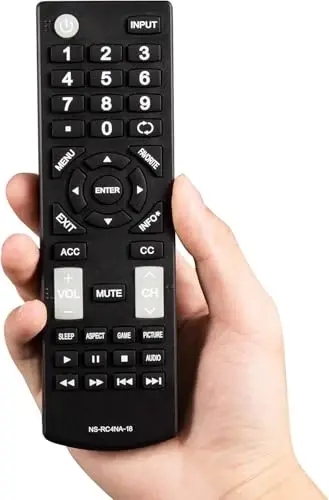 Yangi NS-RC4NA-18 Universal almashtirish masofaviy boshqaruv pulti Insignia televizorlari uchun mos keladi - 5