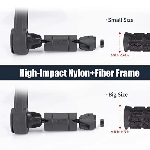 Yangi Rul Uchida Velosiped Ko'zg'usi, APLSTOW HD Avtomobil Sinfidagi Shisha Linzali E-Velosiped Ko'zg'ulari, Chizishga Chidamli, Xavfsiz Velosiped Orqa Ko'zg'ulari (Bir Juft) - 5