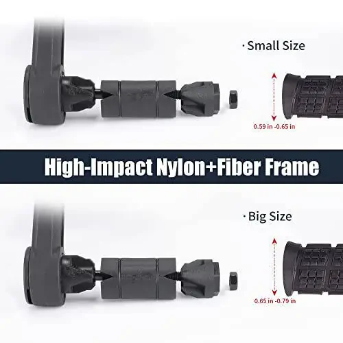 Yangi Rul Uchida Velosiped Ko'zg'usi, APLSTOW HD Avtomobil Sinfidagi Shisha Linzali E-Velosiped Ko'zg'ulari, Chizishga Chidamli, Xavfsiz Velosiped Orqa Ko'zg'ulari (Bir Juft) - 5