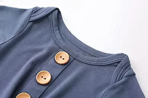 Yangi tug'ilgan chaqaloq o'g'il bolalar qizlar tugunli ko'ylak shapka to'plami yumshoq bambuk viskoza chaqaloq uyqu chaqaloqlar uchun qo'lqopli uyqu ko'ylagi - 4