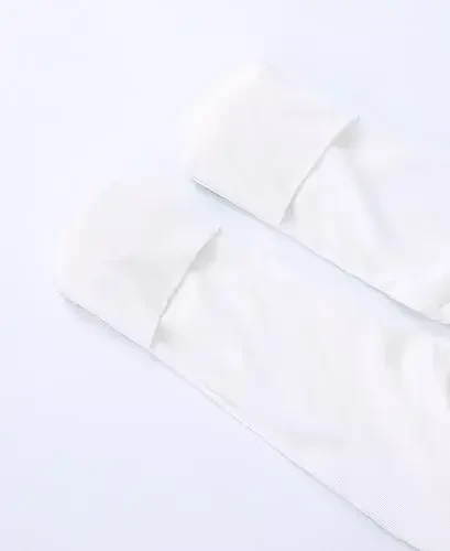 Yangi tug'ilgan chaqaloq o'g'il qizlar tugunli ko'ylak shapka to'plami Yumshoq bambuk viskozali chaqaloq yotadigan joy Mittens bilan chaqaloq uxlash ko'ylagi - 4