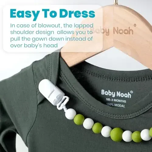 Yangi tug'ilgan chaqaloq tugunli ko'ylagi, juda yumshoq ipakdek chaqaloq uzun yengli uyqu kiyimi qo'lqoplar, shapka va bantli to'plam (juda uzun) - 3