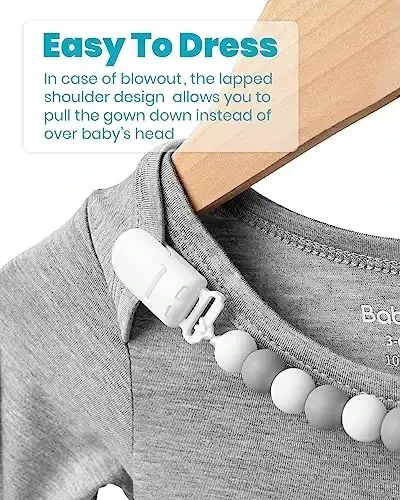 Yangi tug'ilgan chaqaloq tugunli ko'ylak, juda yumshoq ipakdek chaqaloq uzun yengli uyqu kostyumi qo'lqop va shlyapa va bantli to'plam (juda uzun) - 3